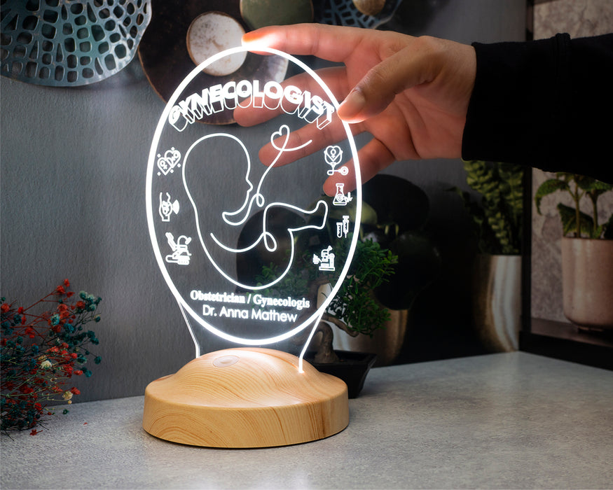 Jinekolog Hediyesi LED Lamba – Kadın Doğum Doktoruna Özel Hediye