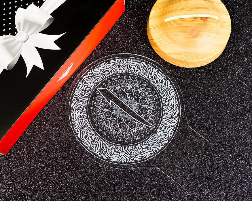 Elif Harfi Desenli, Dini sembollü Hediye, Dini Hediye, Motifli Arapça Elif Harfi Yazılı Led Lamba