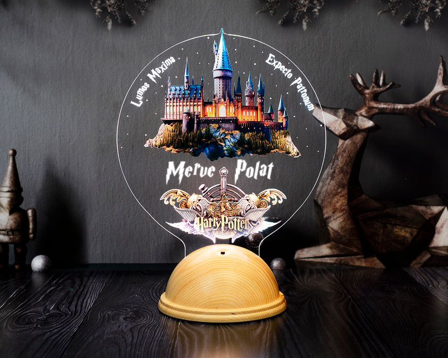 İsimli Hogwarts Lamba – Harry Potter Figürlü Hediye