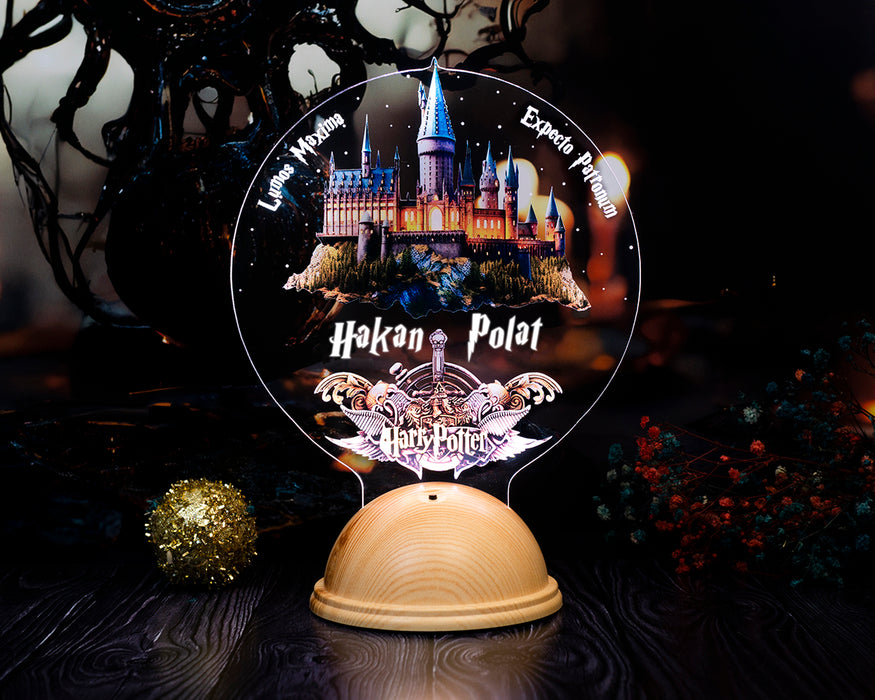 İsimli Hogwarts Lamba – Harry Potter Figürlü Hediye