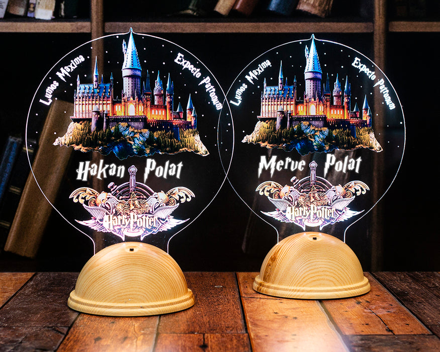 İsimli Hogwarts Lamba – Harry Potter Figürlü Hediye