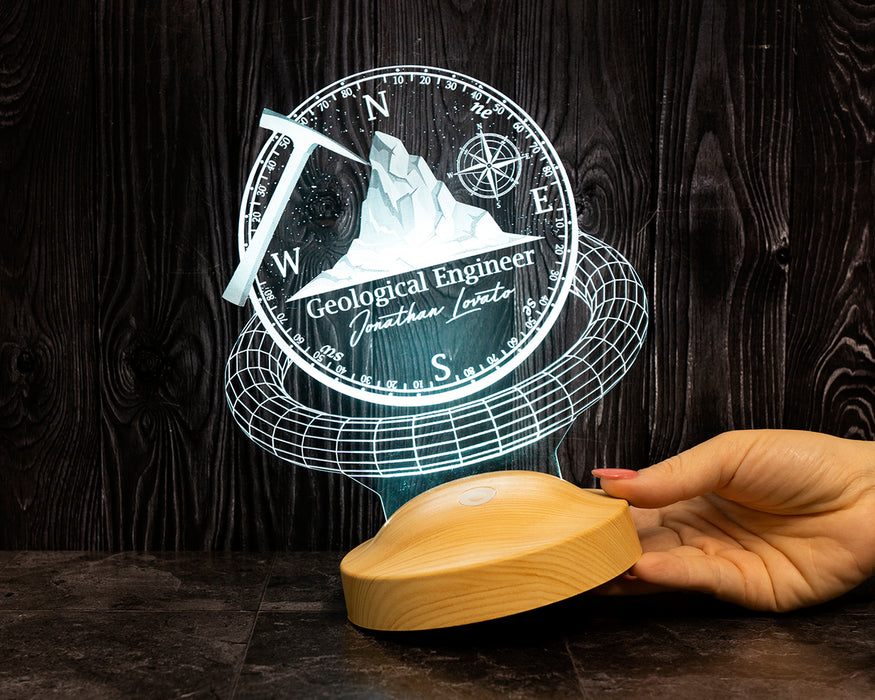 Jeoloji Mühendisi ve Madenciye Özel Hediye – Kişiye Özel Jeolog Hediyesi