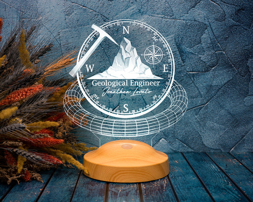 Jeoloji Mühendisi ve Madenciye Özel Hediye – Kişiye Özel Jeolog Hediyesi
