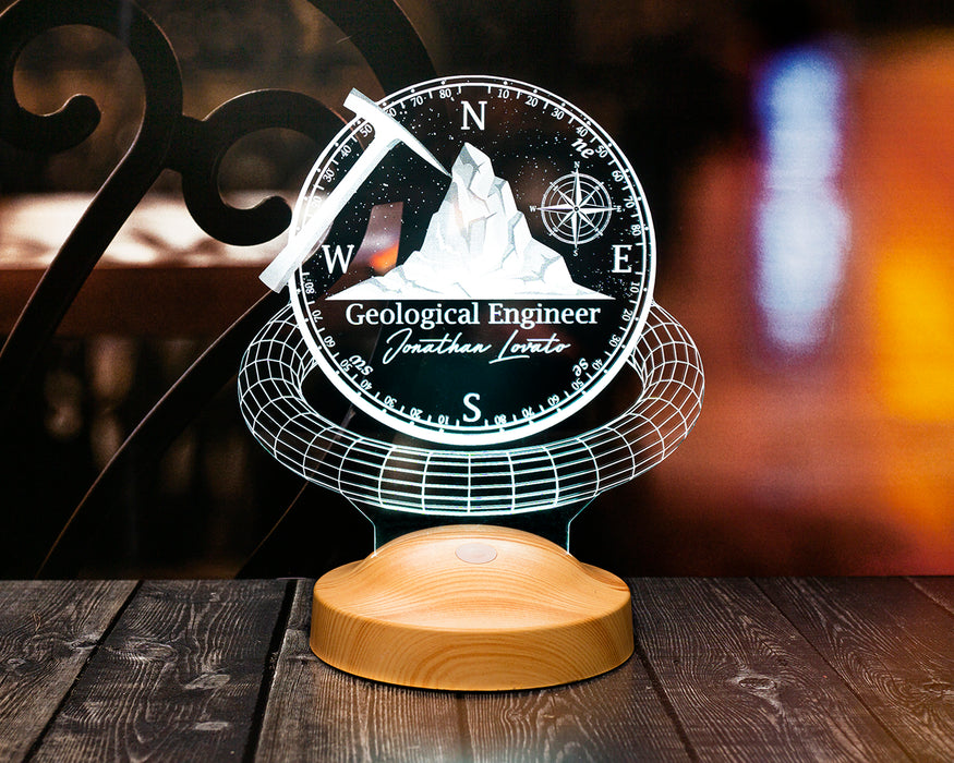 Jeoloji Mühendisi ve Madenciye Özel Hediye – Kişiye Özel Jeolog Hediyesi