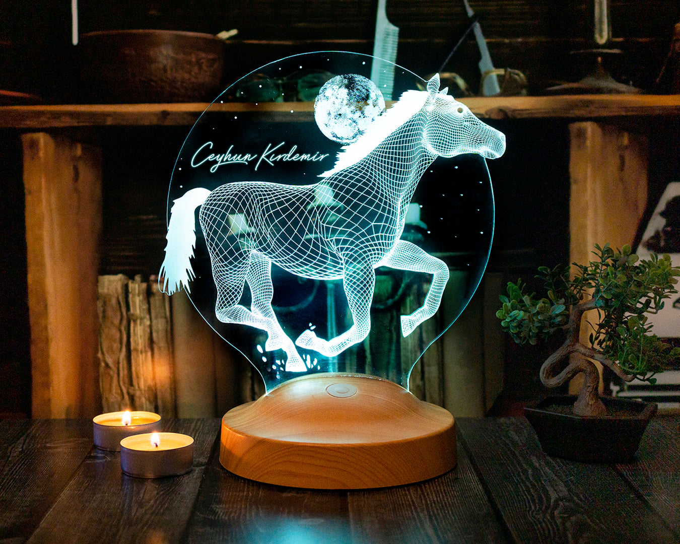 Hayvan Tasarımlı Lamba