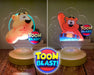 Toon Blast karakterli kişiye özel LED gece lambası – özel tasarım oyun temalı hediye - toon blast hediye