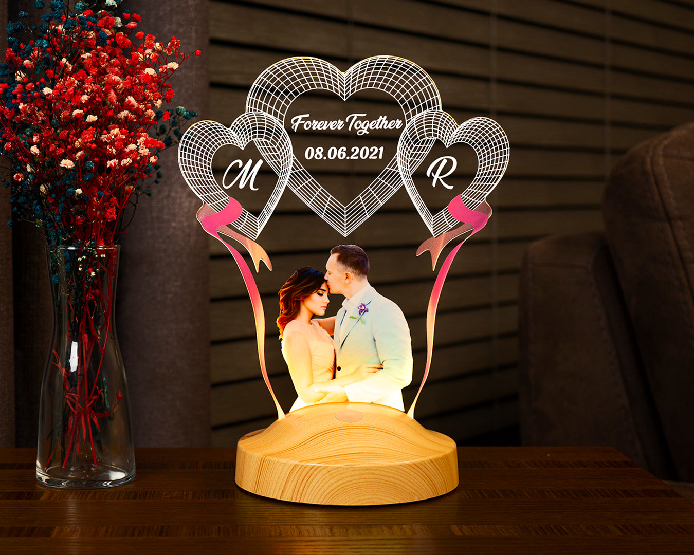 3D Led Lamba Resimli